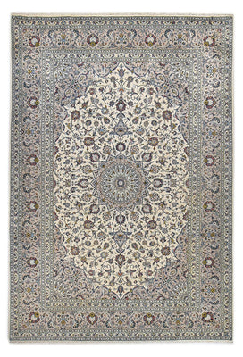 Alfombra persa - Clásica - Real - 360 x 252 cm - gris