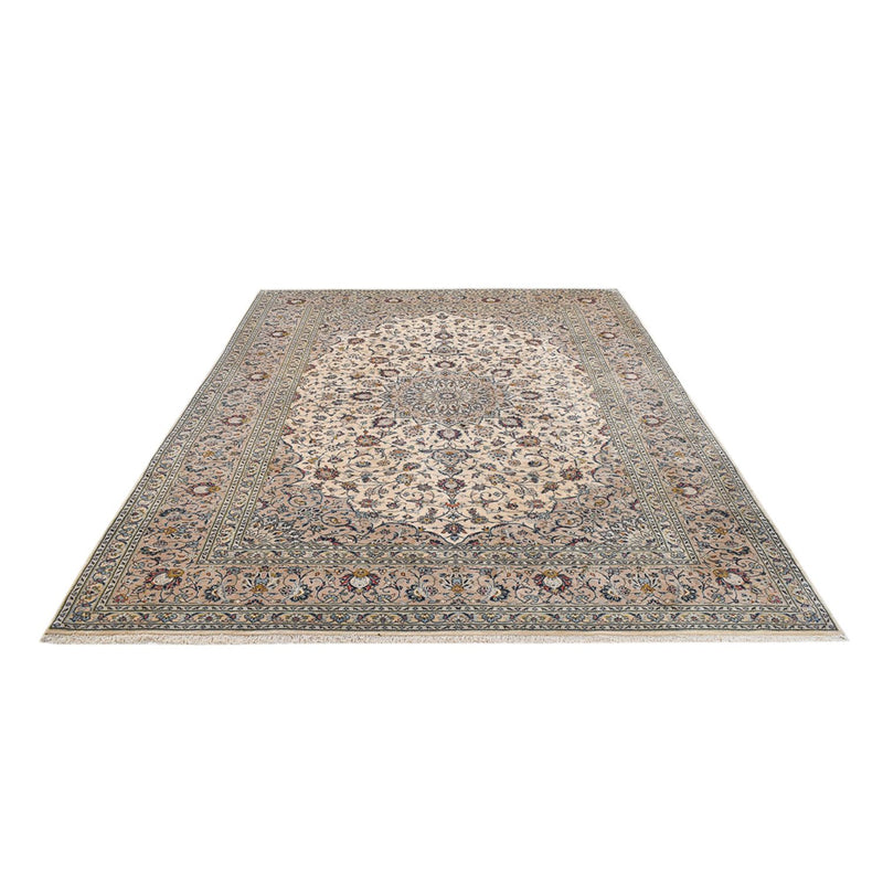 Alfombra persa - Clásica - Real - 340 x 250 cm - beige