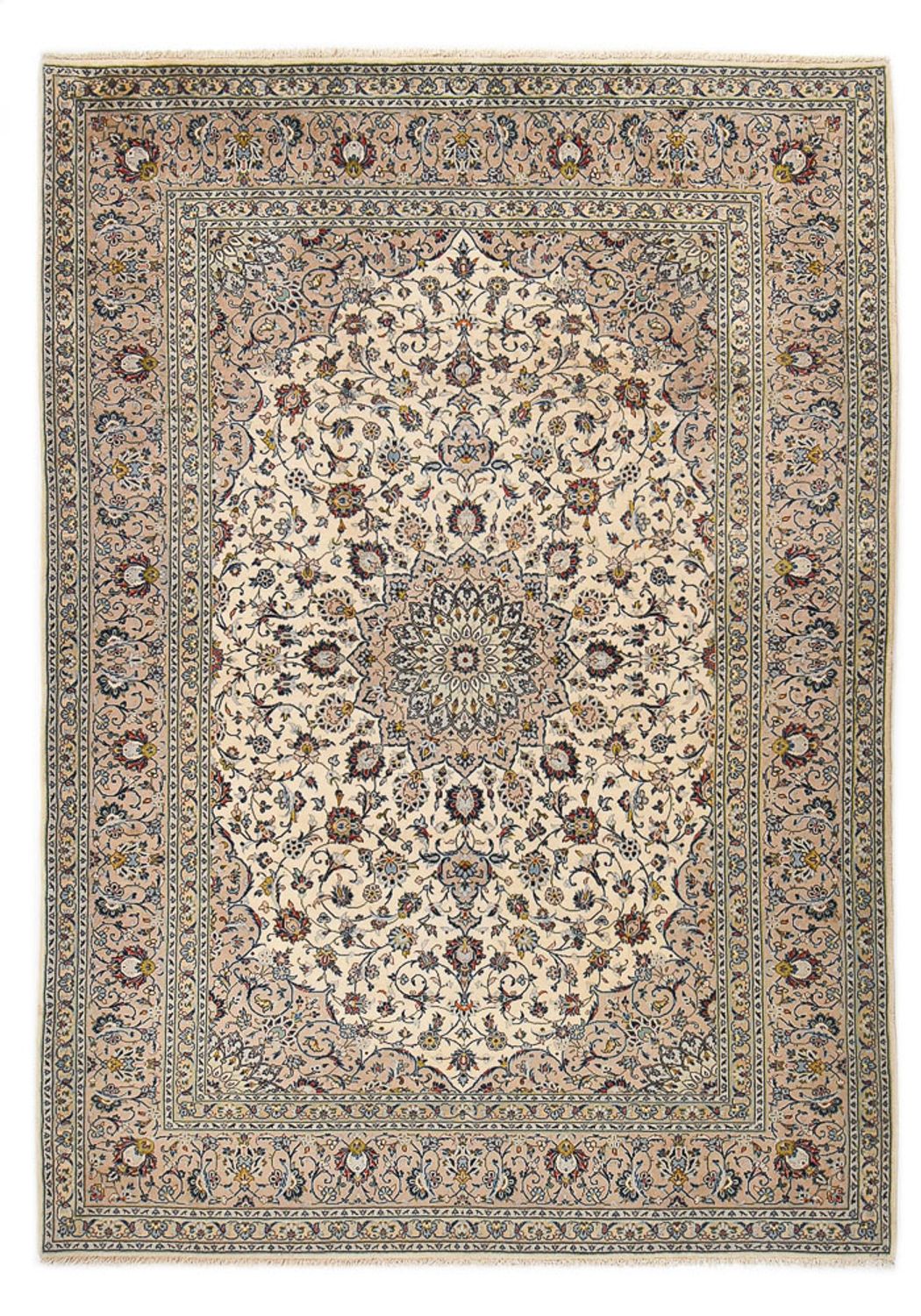 Alfombra persa - Clásica - Real - 345 x 245 cm - arena