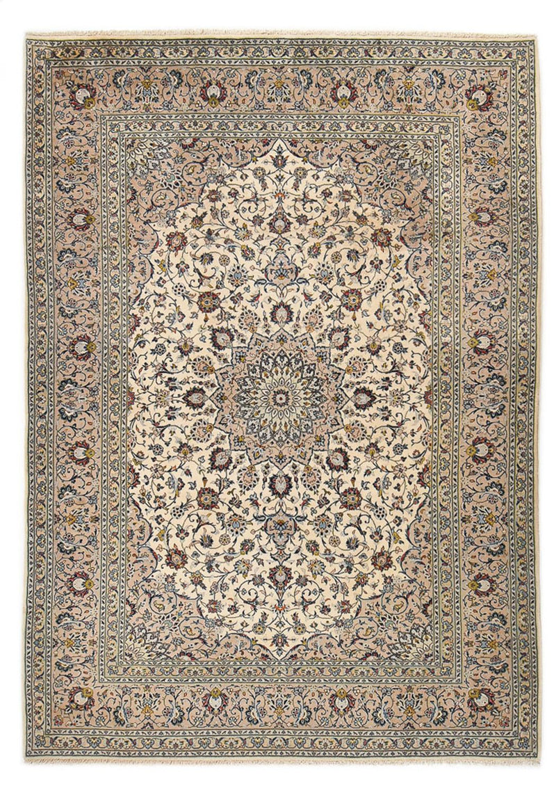 Alfombra persa - Clásica - Real - 345 x 245 cm - arena