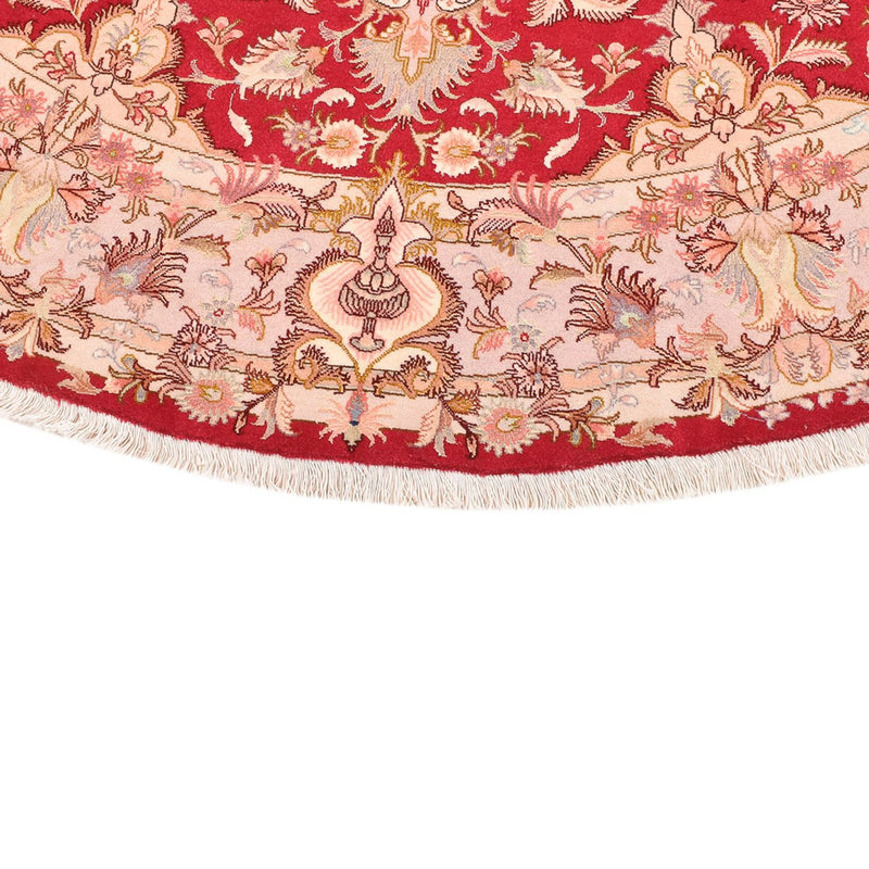 Alfombra Persa - Tabriz - Prima redondo  - 200 x 200 cm - rojo