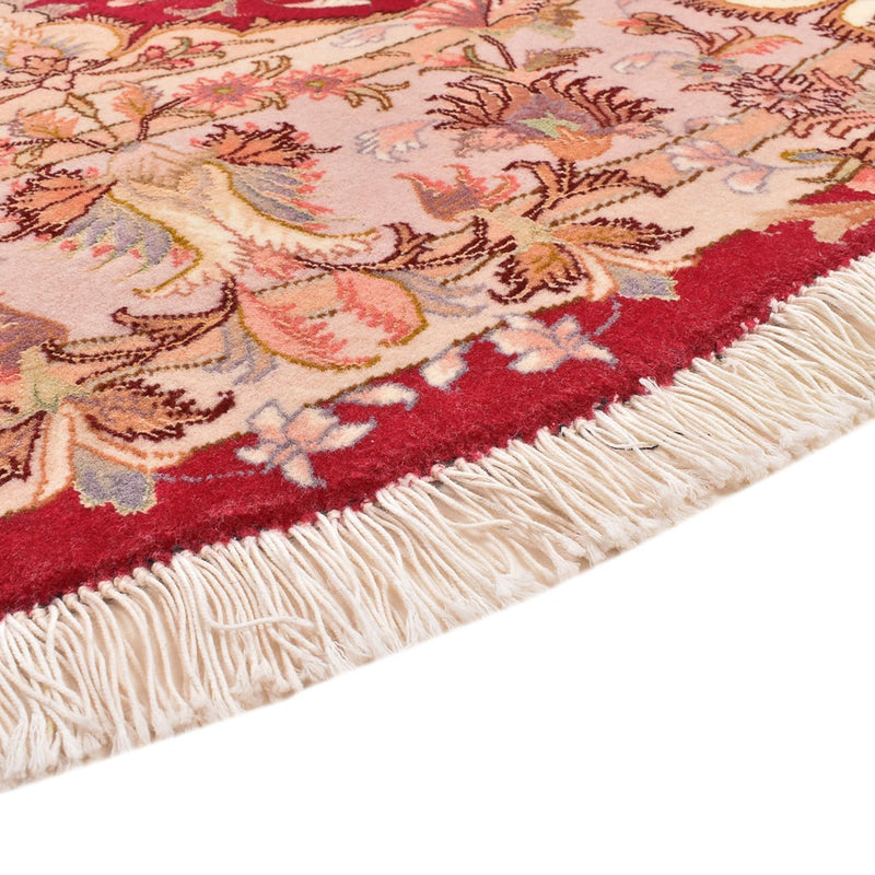 Alfombra Persa - Tabriz - Prima redondo  - 200 x 200 cm - rojo