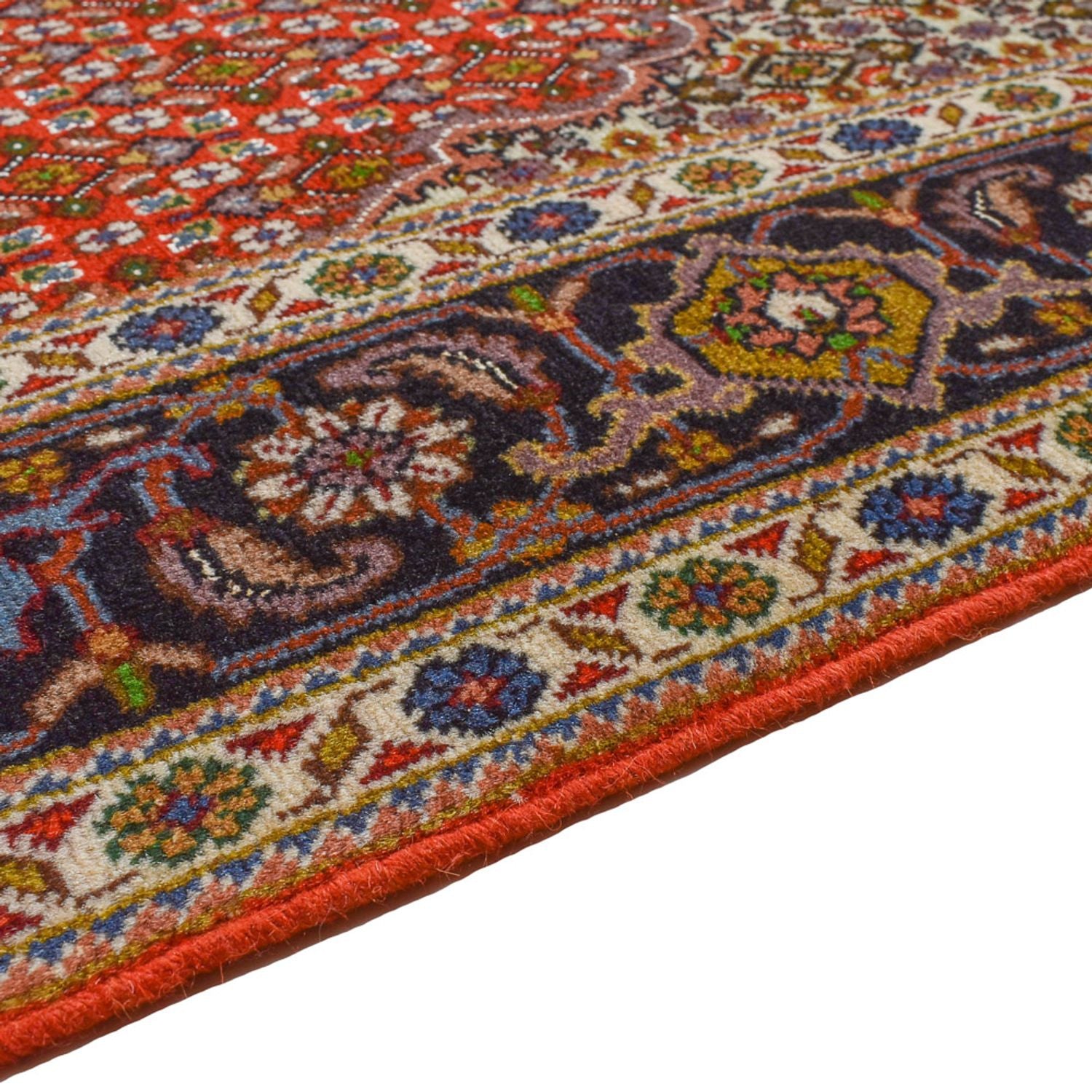 Alfombra Persa - Tabriz - Real - 207 x 147 cm - rojo