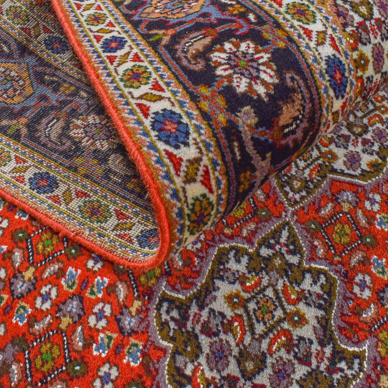 Alfombra Persa - Tabriz - Real - 207 x 147 cm - rojo