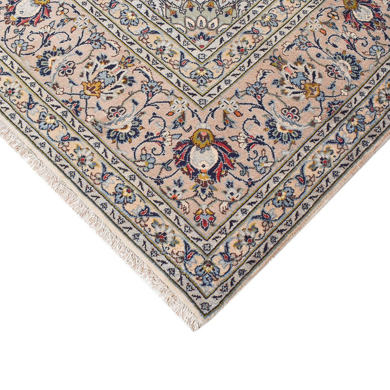 Alfombra persa - Keshan - Real - 342 x 247 cm - arena