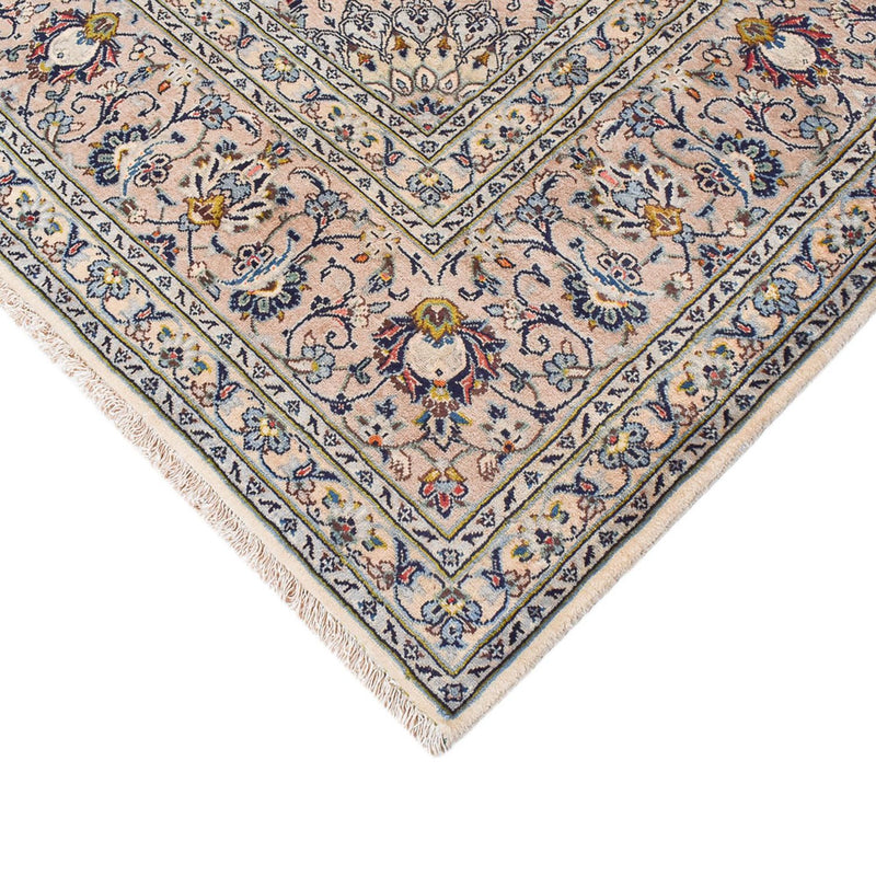 Alfombra persa - Keshan - Real - 346 x 250 cm - arena