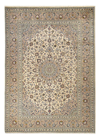 Alfombra persa - Keshan - Real - 353 x 250 cm - arena