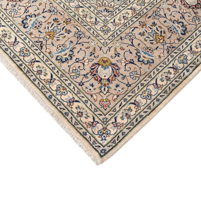 Alfombra persa - Keshan - Real - 353 x 250 cm - arena