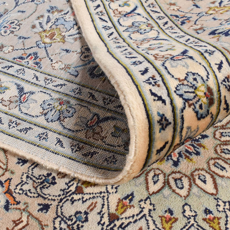 Alfombra persa - Keshan - Real - 353 x 250 cm - arena