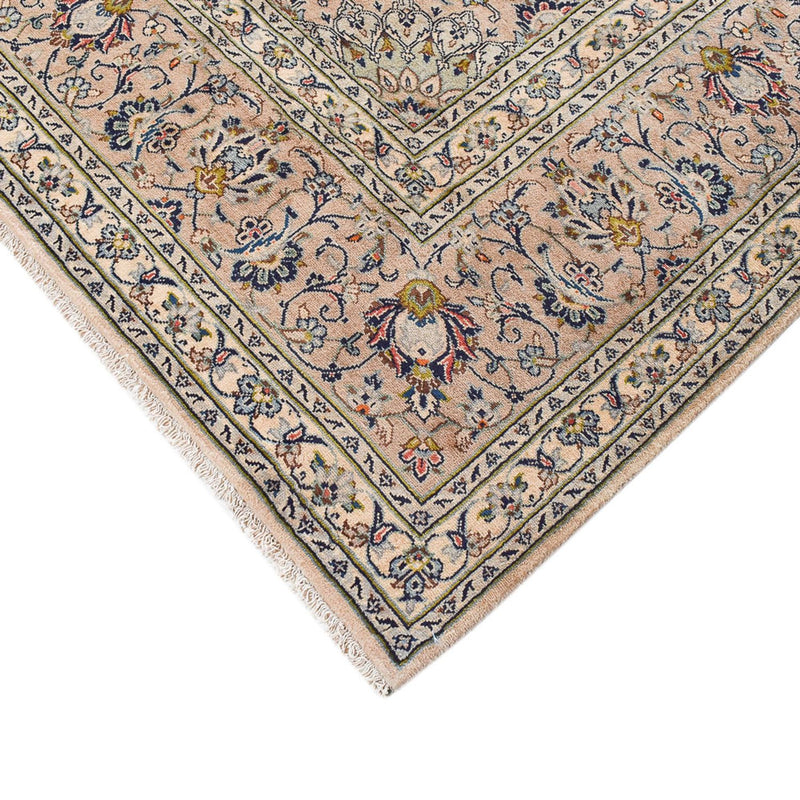Alfombra persa - Keshan - Real - 345 x 246 cm - arena