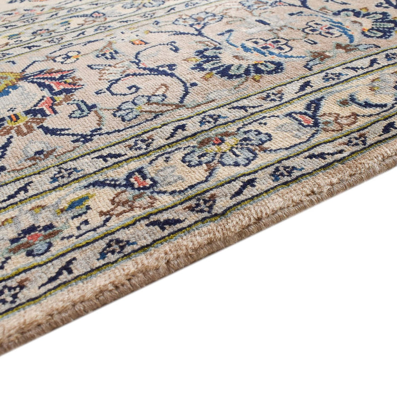 Alfombra persa - Keshan - Real - 345 x 246 cm - arena