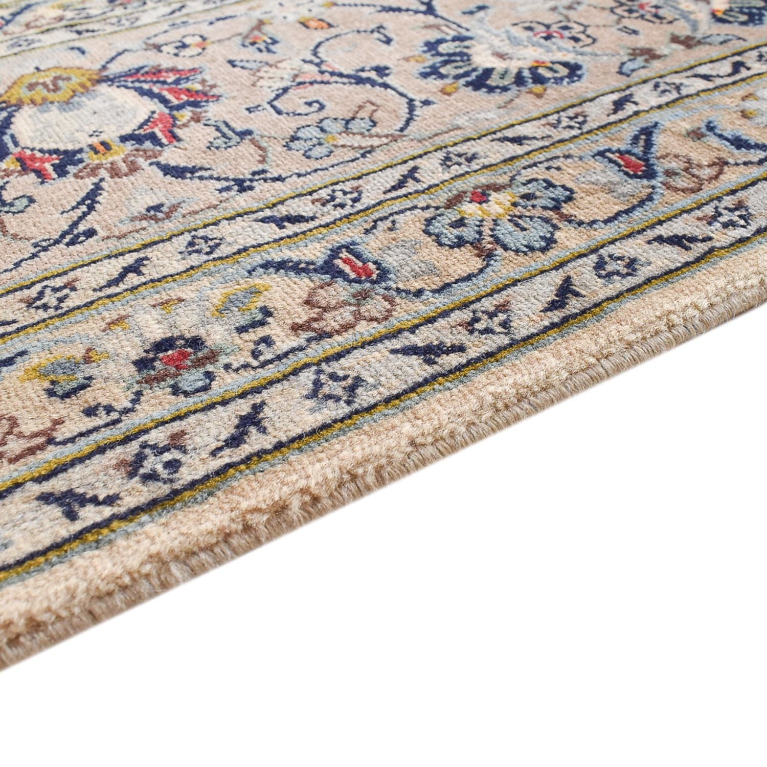 Alfombra persa - Keshan - Real - 347 x 244 cm - arena