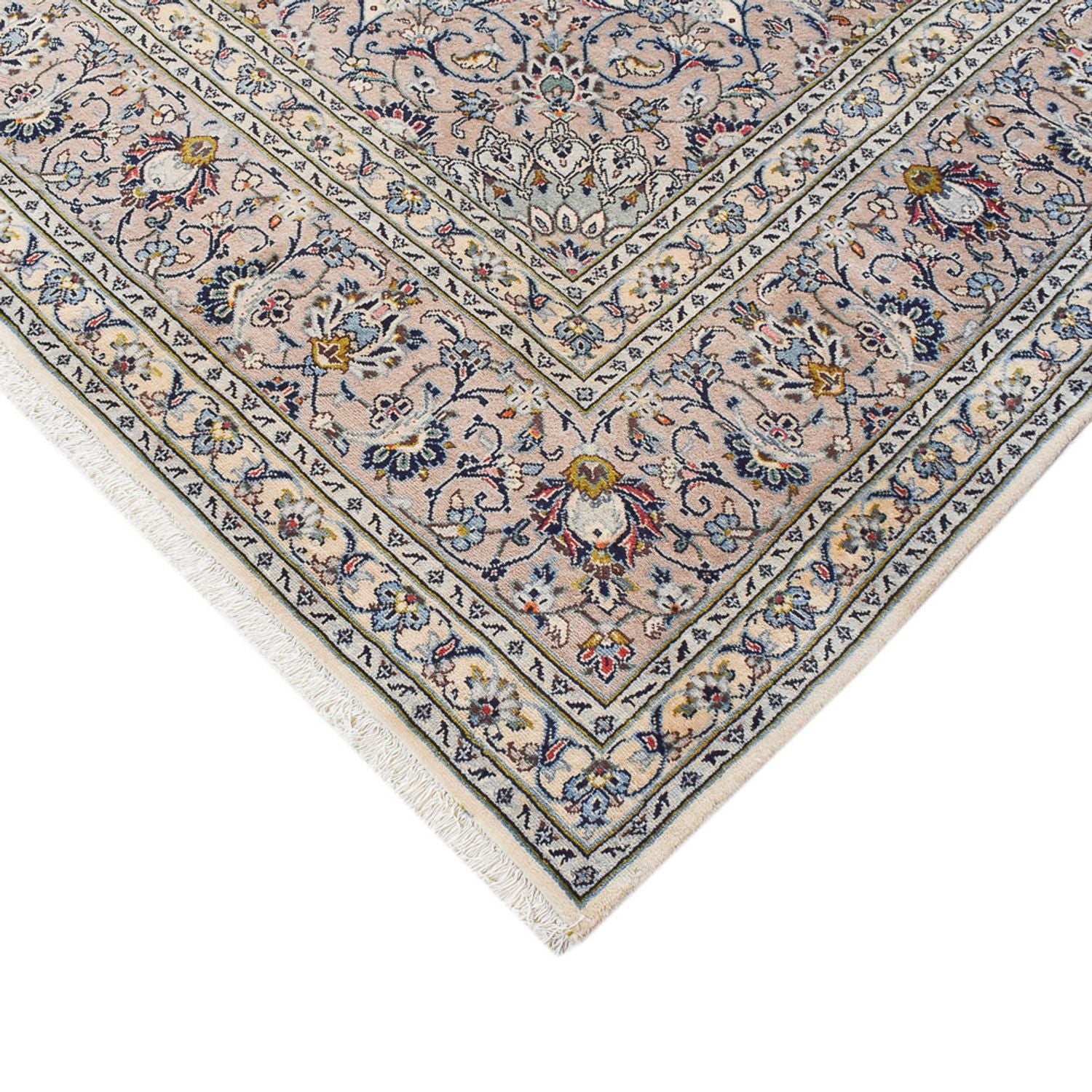 Alfombra persa - Keshan - Real - 352 x 245 cm - gris