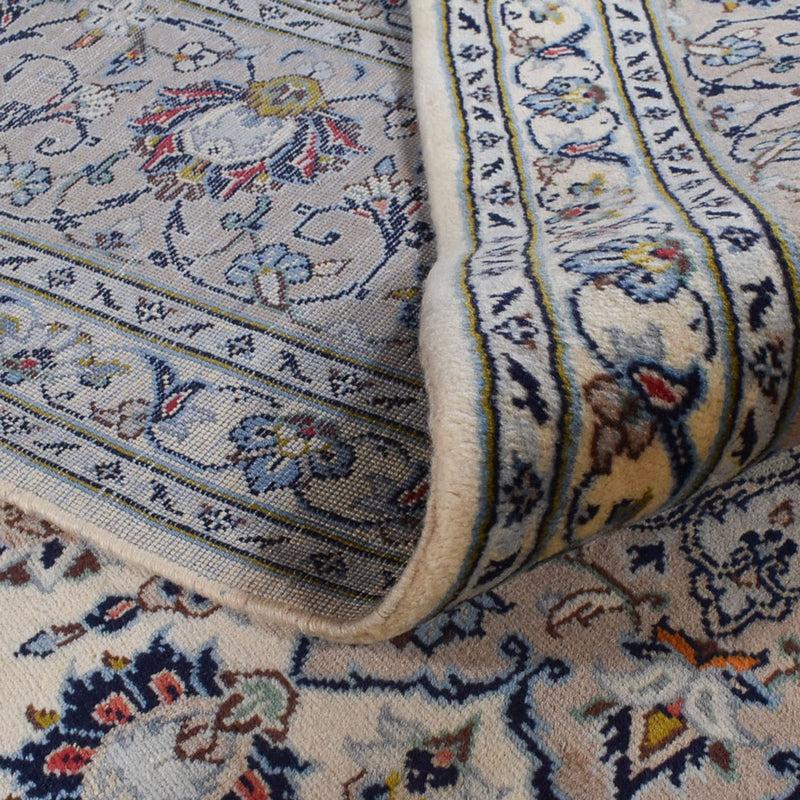 Alfombra persa - Keshan - Real - 352 x 245 cm - gris