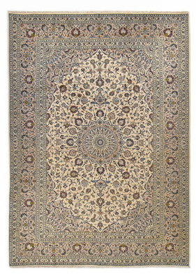 Alfombra persa - Keshan - Real - 350 x 248 cm - arena