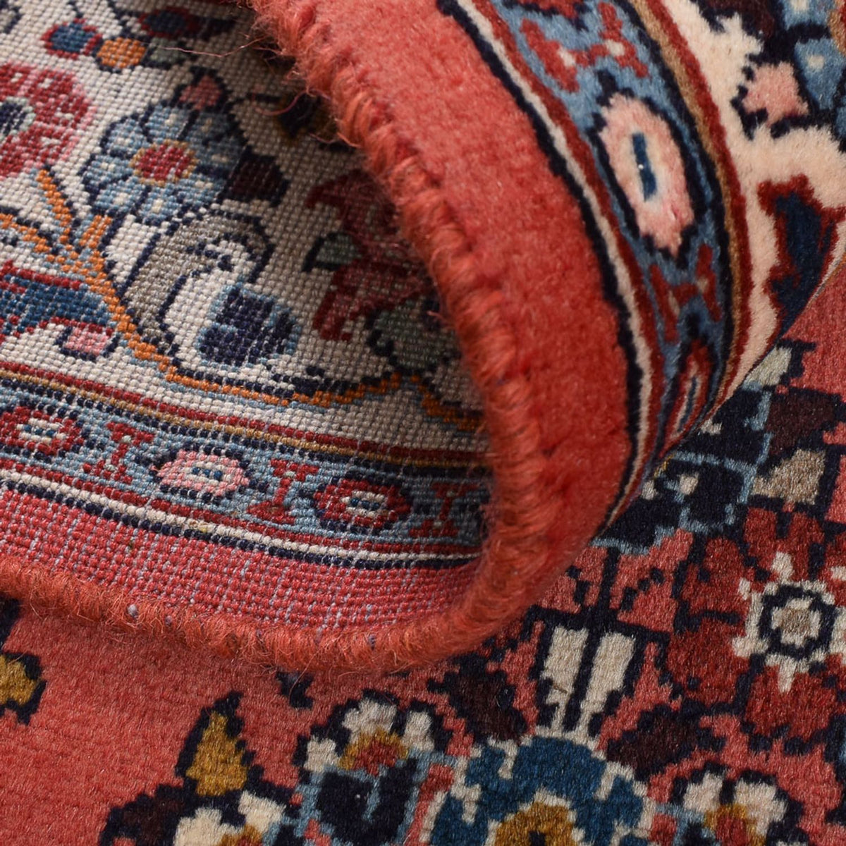 Alfombra persa - Clásica - 201 x 126 cm - rojo