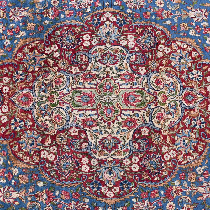 Alfombra persa - Real - 485 x 346 cm - azul
