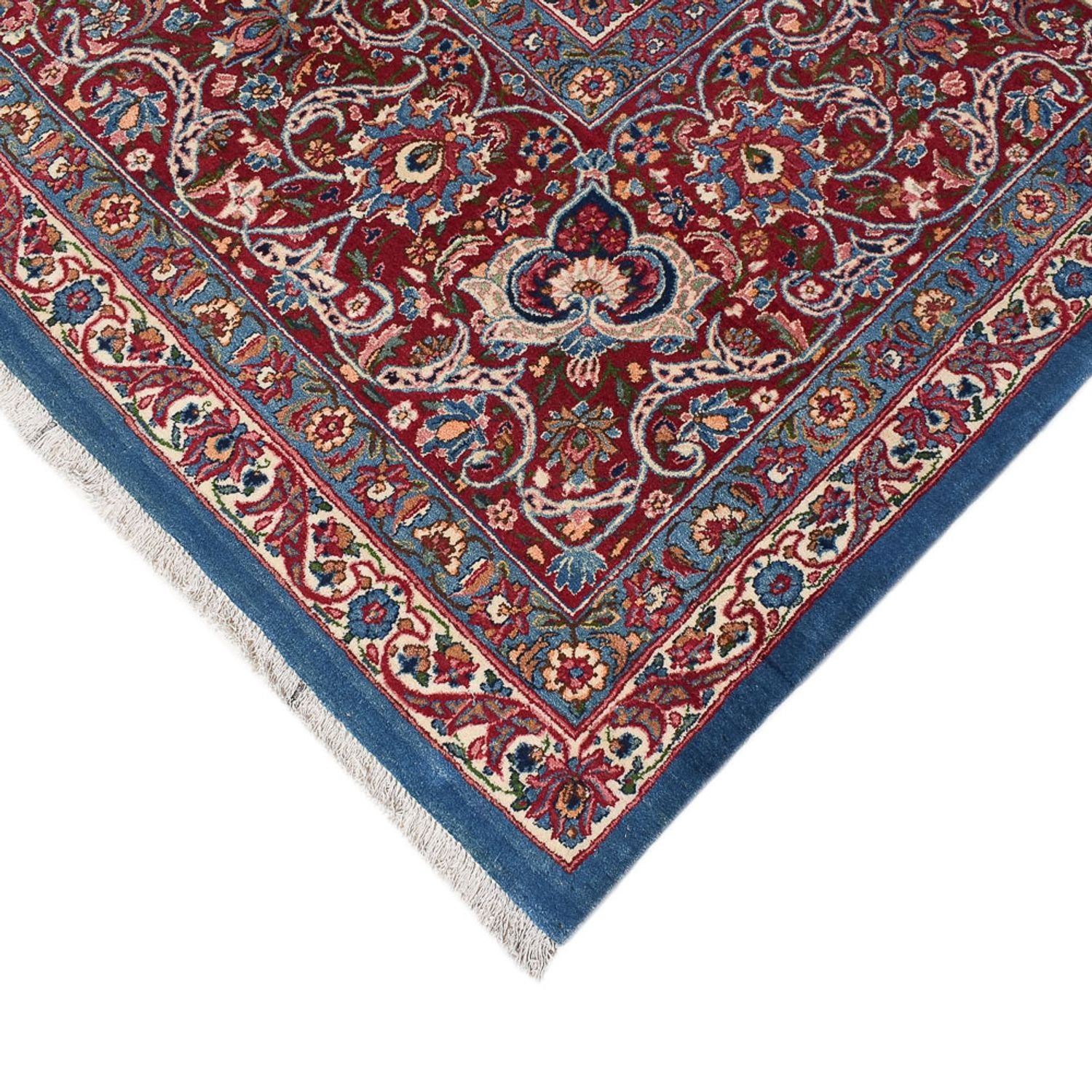 Alfombra persa - Real - 485 x 346 cm - azul