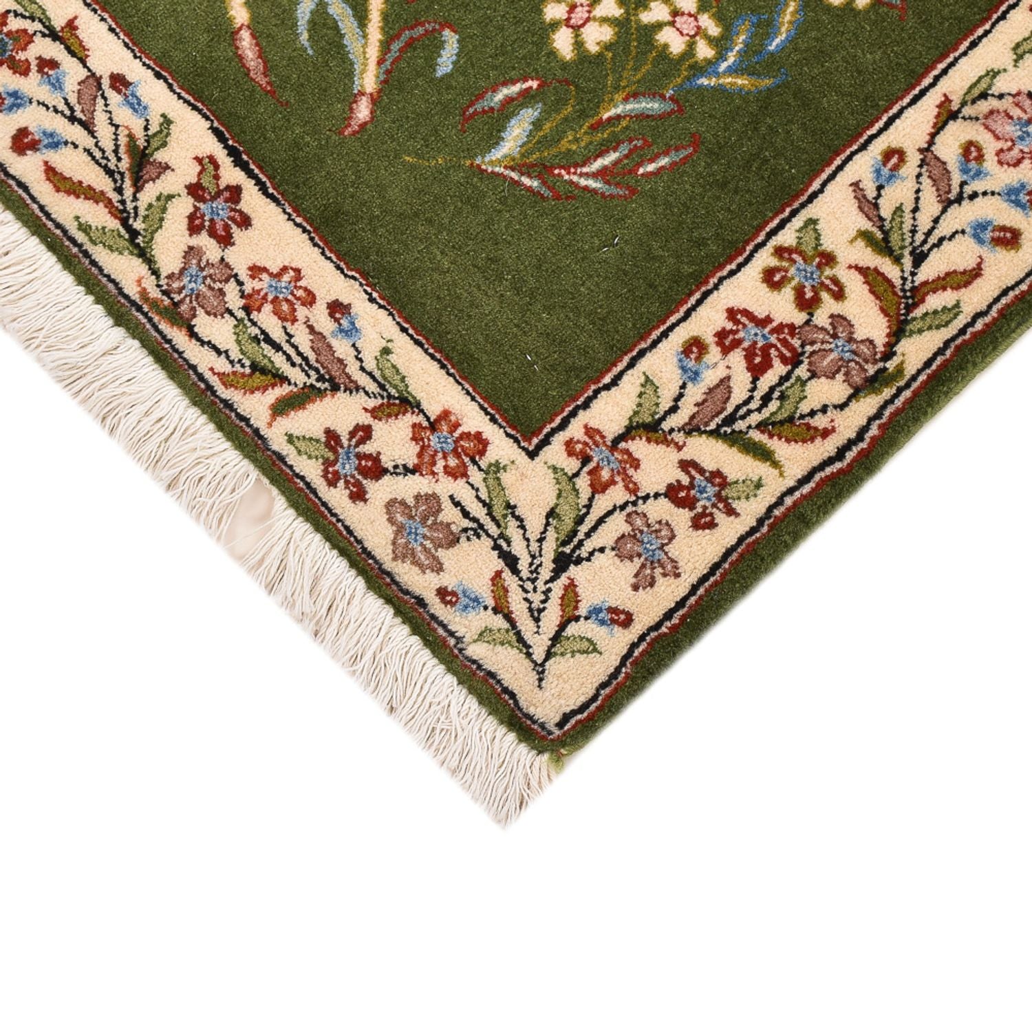 Alfombra persa - Real cuadrado  - 60 x 60 cm - verde