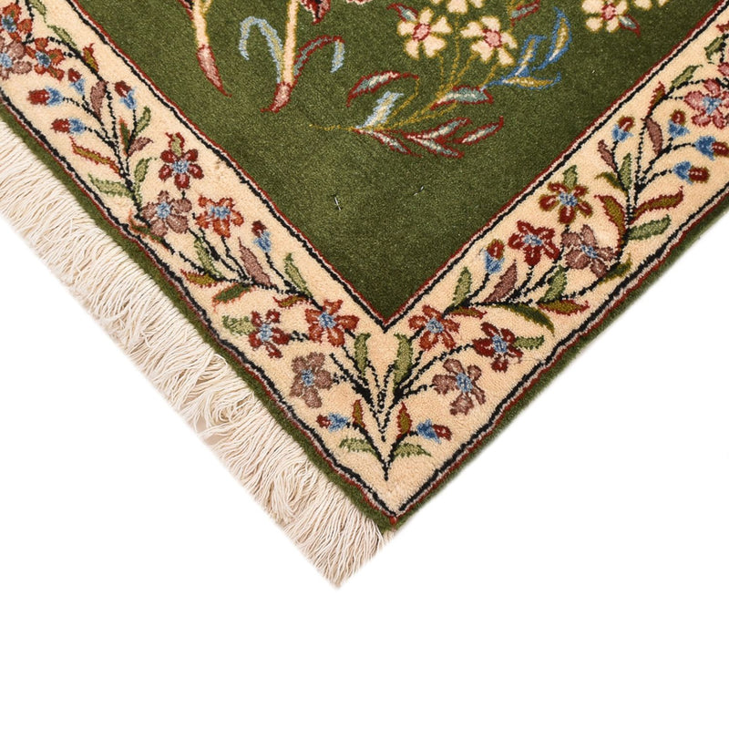 Alfombra persa - Real cuadrado  - 60 x 60 cm - verde