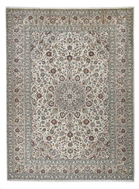 Alfombra persa - Keshan - Real - 347 x 253 cm - gris