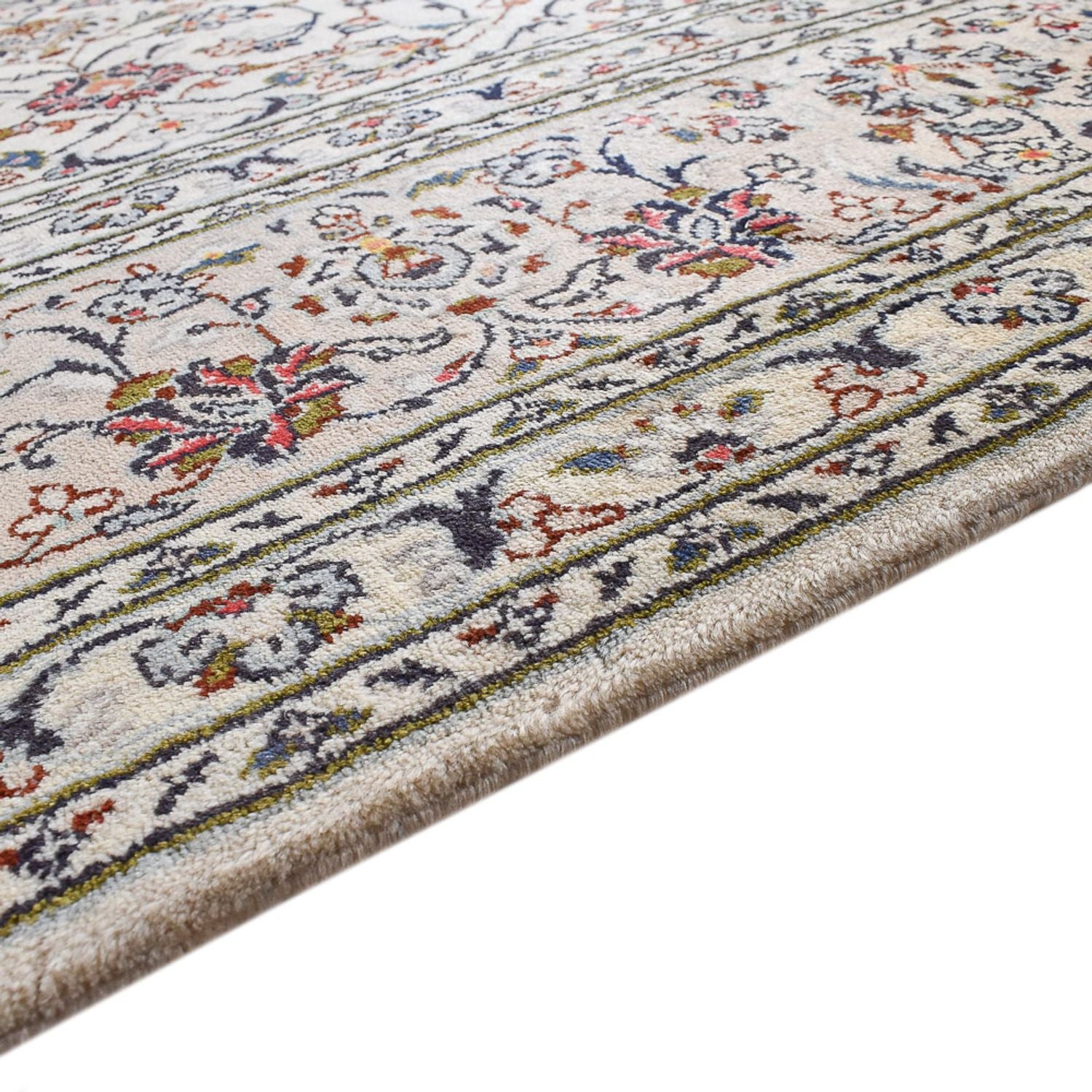 Alfombra persa - Keshan - Real - 347 x 253 cm - gris