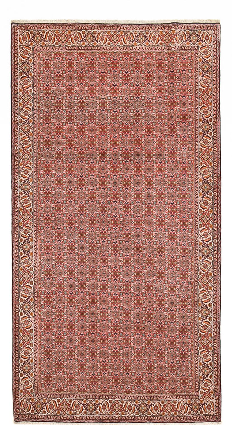 Alfombra de pasillo Alfombra persa - Bidjar - 400 x 205 cm - óxido