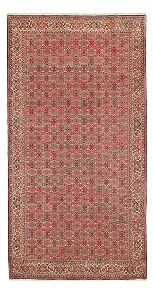 Alfombra de pasillo Alfombra persa - Bidjar - 400 x 205 cm - óxido