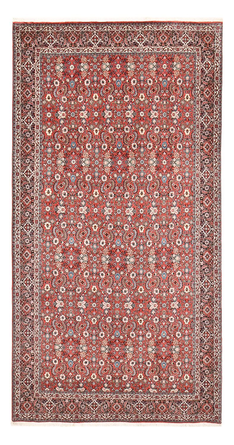 Alfombra de pasillo Alfombra persa - Bidjar - 390 x 204 cm - óxido