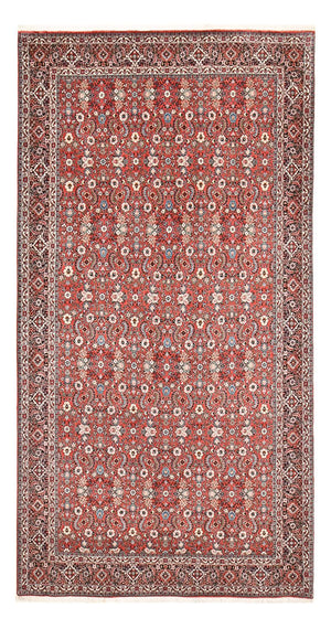 Alfombra de pasillo Alfombra persa - Bidjar - 390 x 204 cm - óxido
