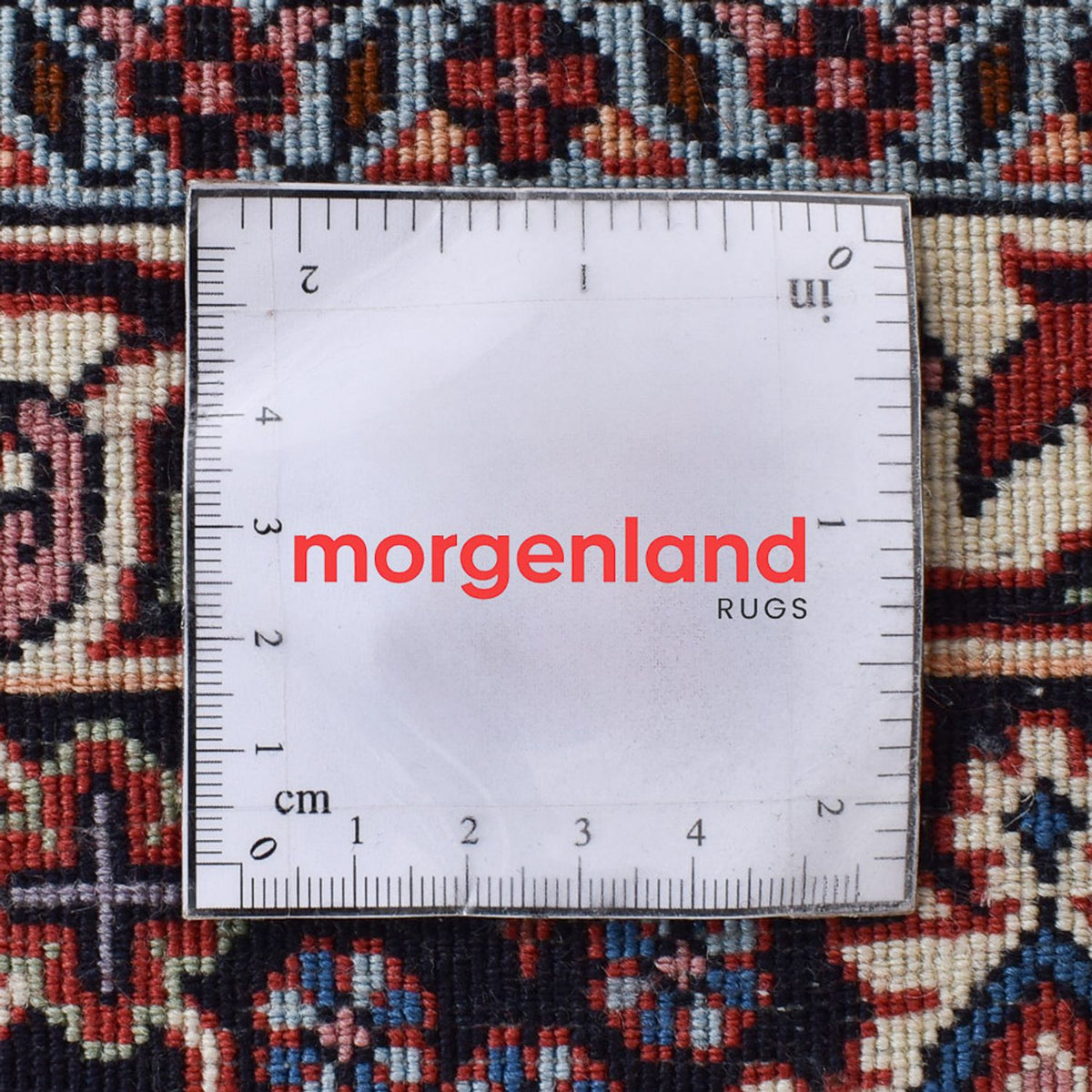 Alfombra de pasillo Alfombra persa - Bidjar - 390 x 204 cm - óxido