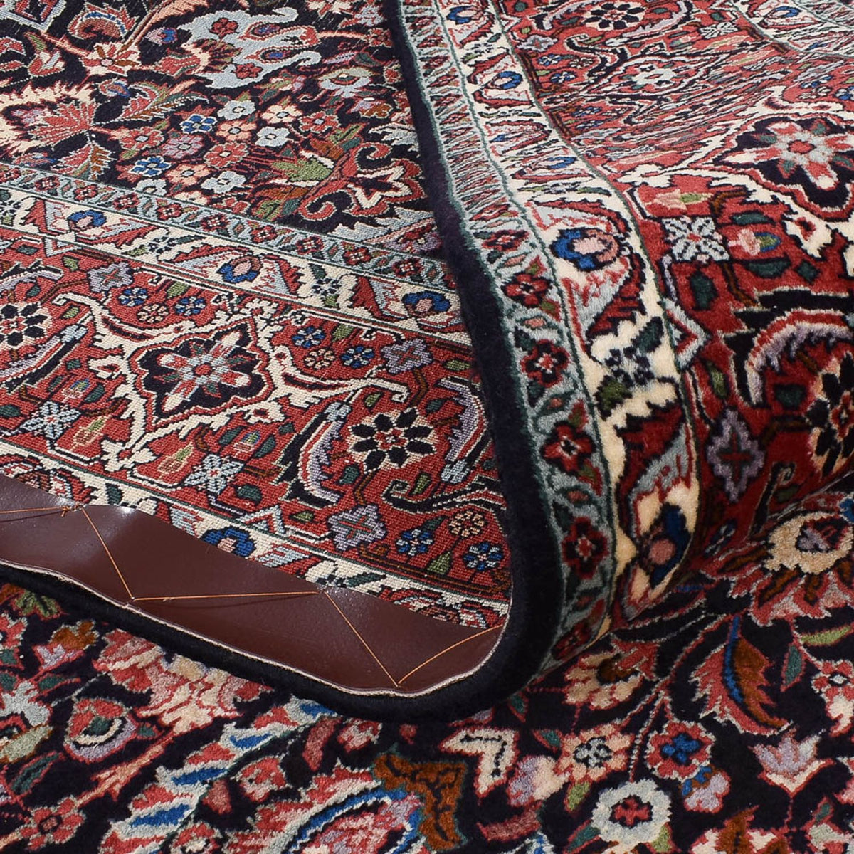 Alfombra persa - Bidjar - 340 x 259 cm - óxido