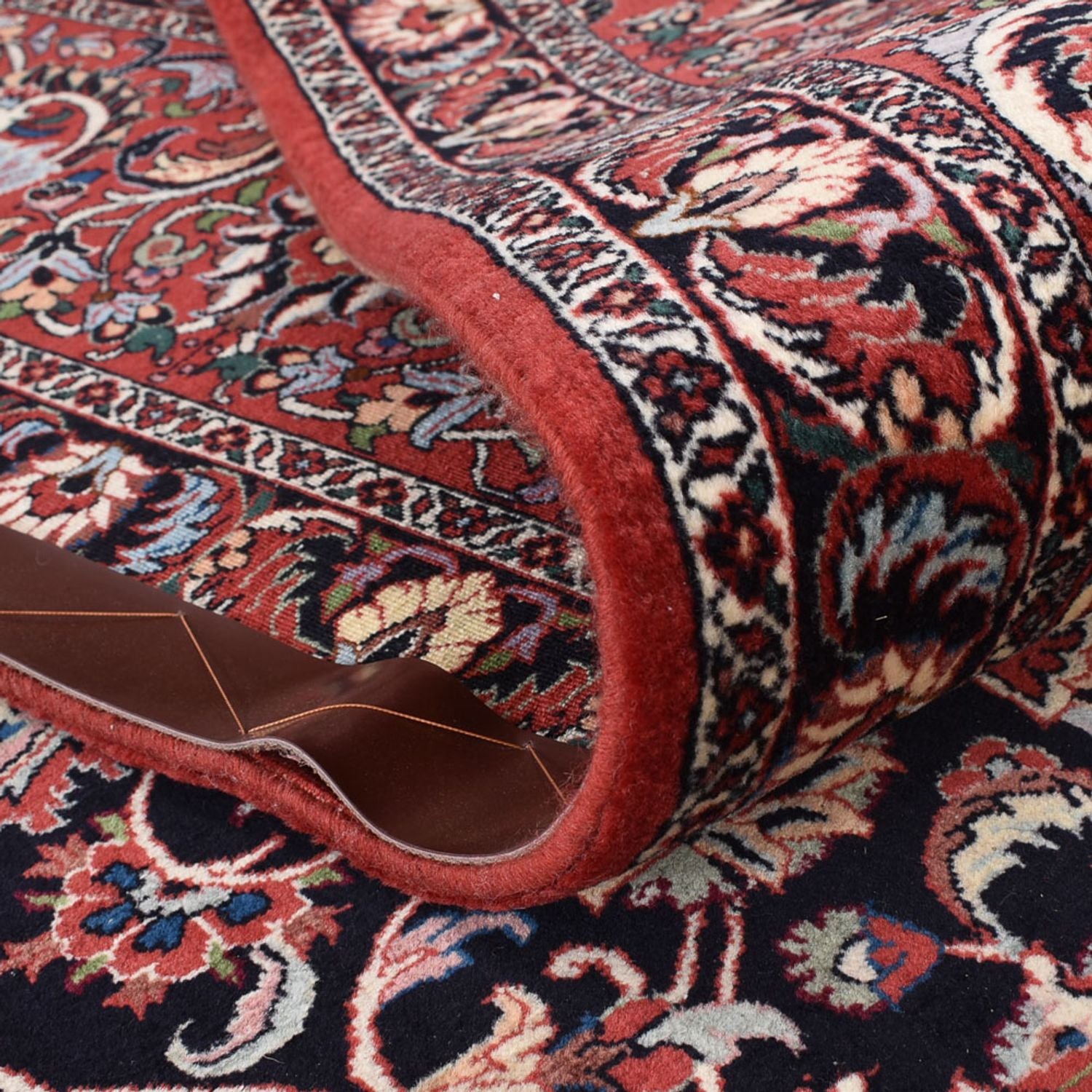 Alfombra persa - Bidjar - 395 x 305 cm - marrón