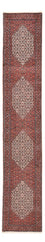 Alfombra de pasillo Alfombra persa - Bidjar - 400 x 74 cm - marrón