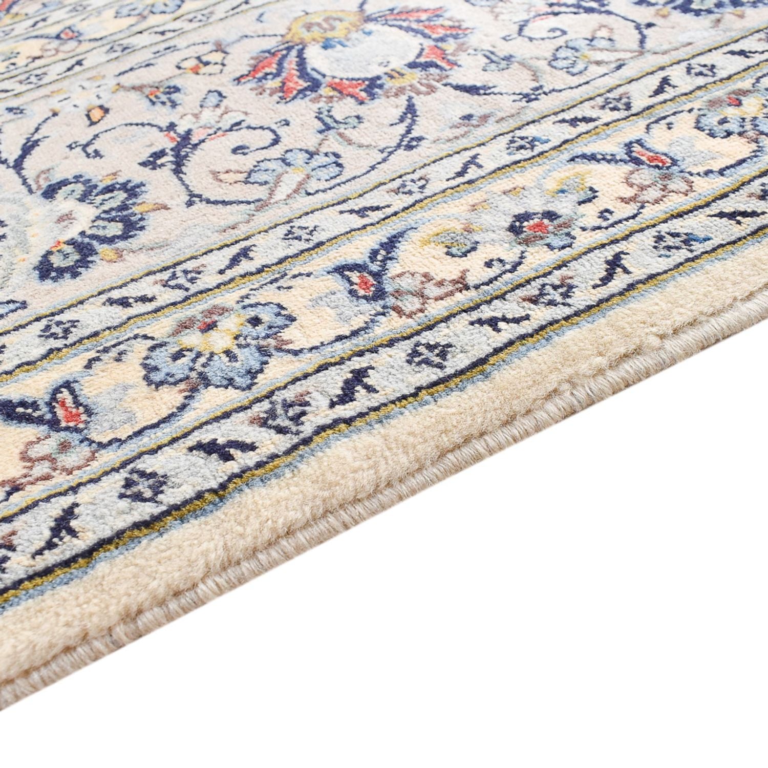 Alfombra persa - Keshan - Real - 347 x 250 cm - gris