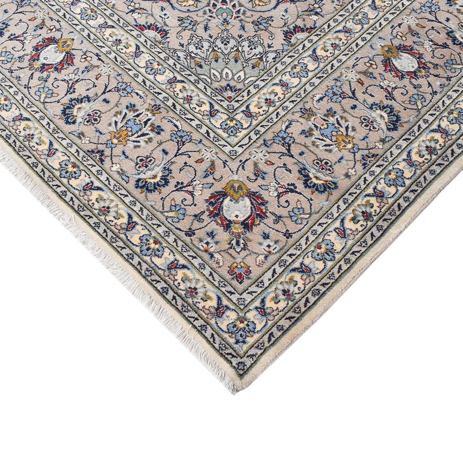 Alfombra persa - Keshan - Real - 352 x 250 cm - gris