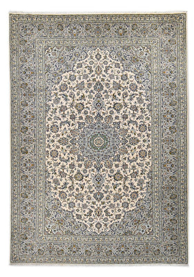 Alfombra persa - Keshan - Real - 347 x 248 cm - gris