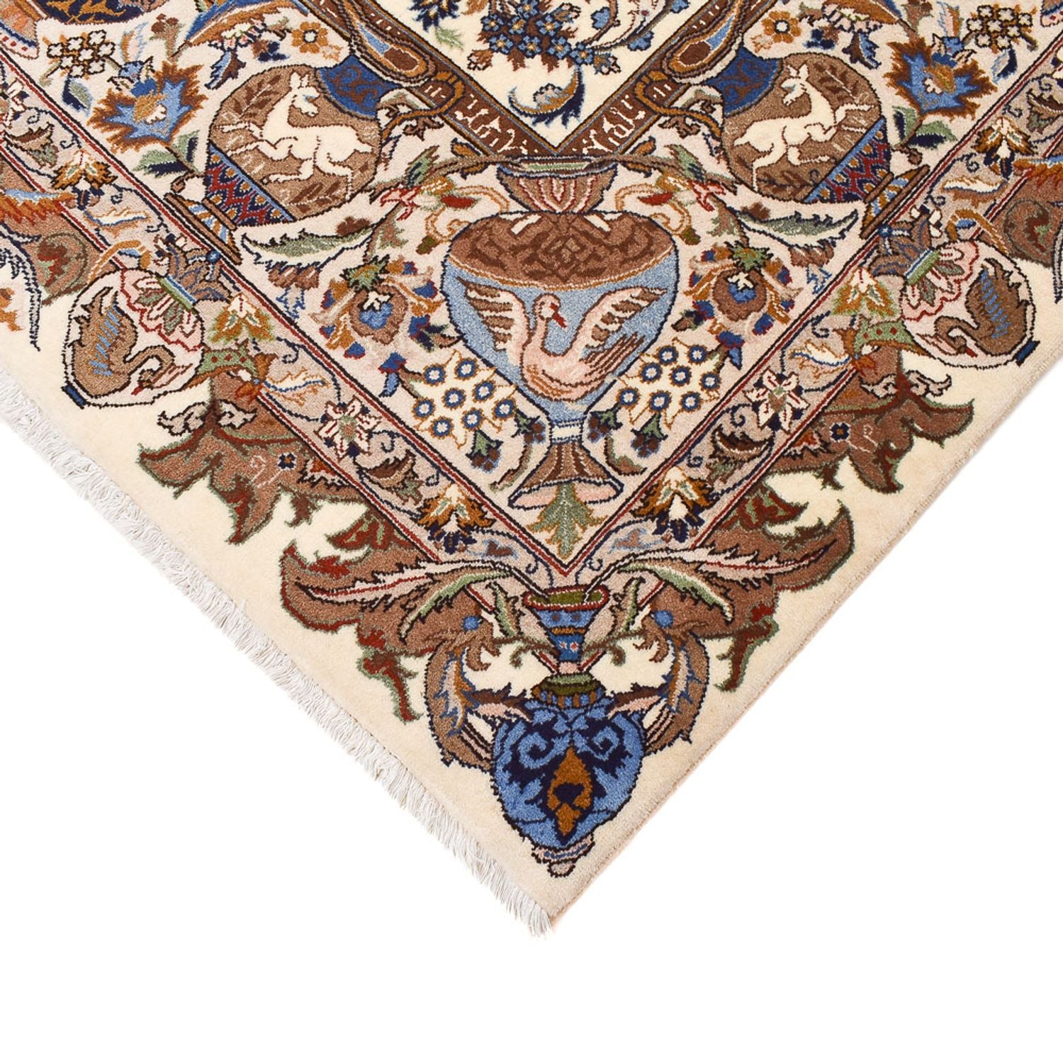 Alfombra persa - Clásica - 408 x 301 cm - beige oscuro