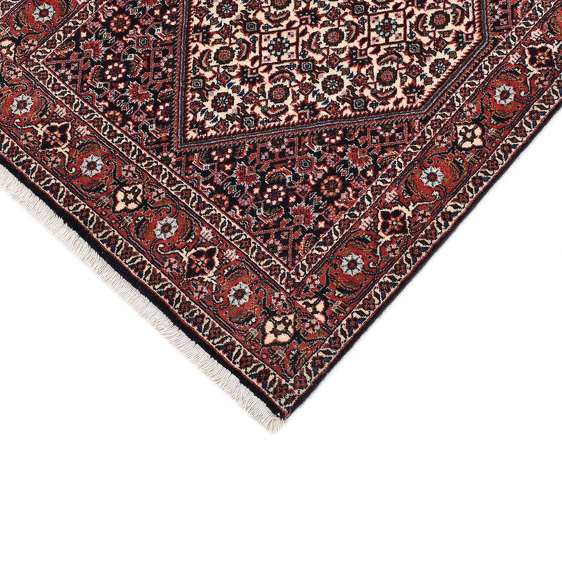 Alfombra de pasillo Alfombra persa - Bidjar - 394 x 73 cm - marrón