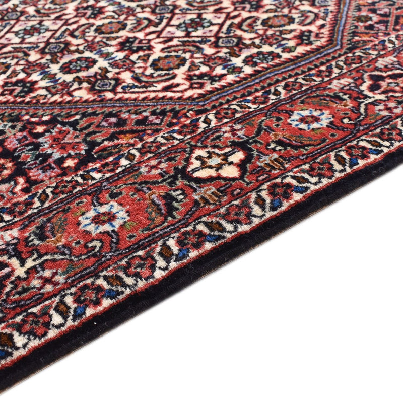 Alfombra de pasillo Alfombra persa - Bidjar - 394 x 73 cm - marrón