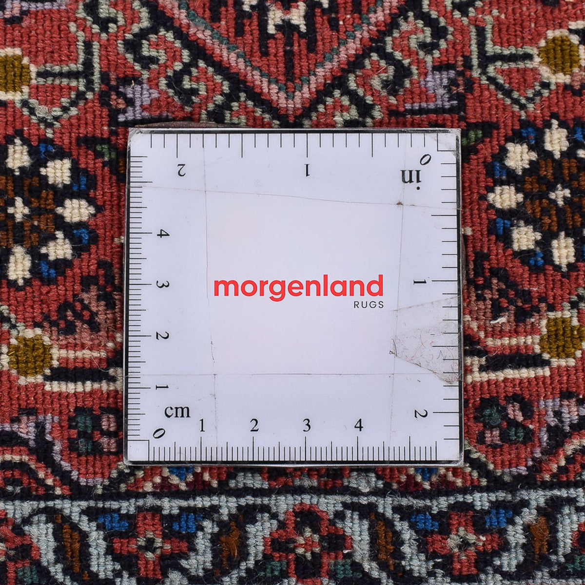 Alfombra de pasillo Alfombra persa - Bidjar - 400 x 74 cm - marrón