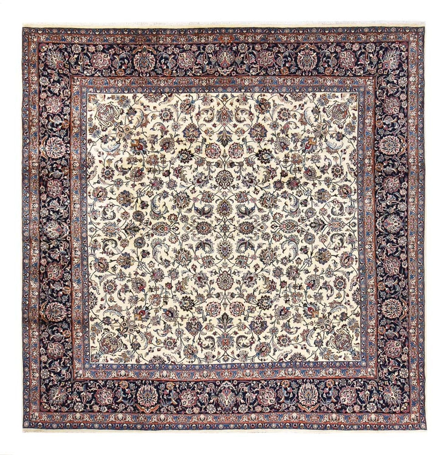Alfombra persa - Clásica - Real cuadrado  - 410 x 394 cm - crema