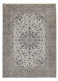 Alfombra persa - Keshan - Real - 354 x 255 cm - gris