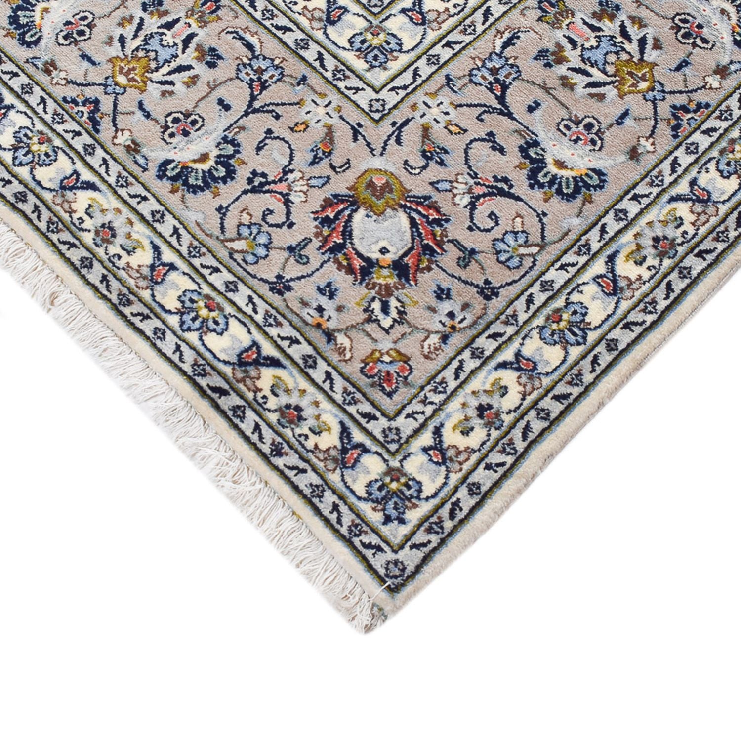Alfombra persa - Keshan - Real - 335 x 247 cm - gris