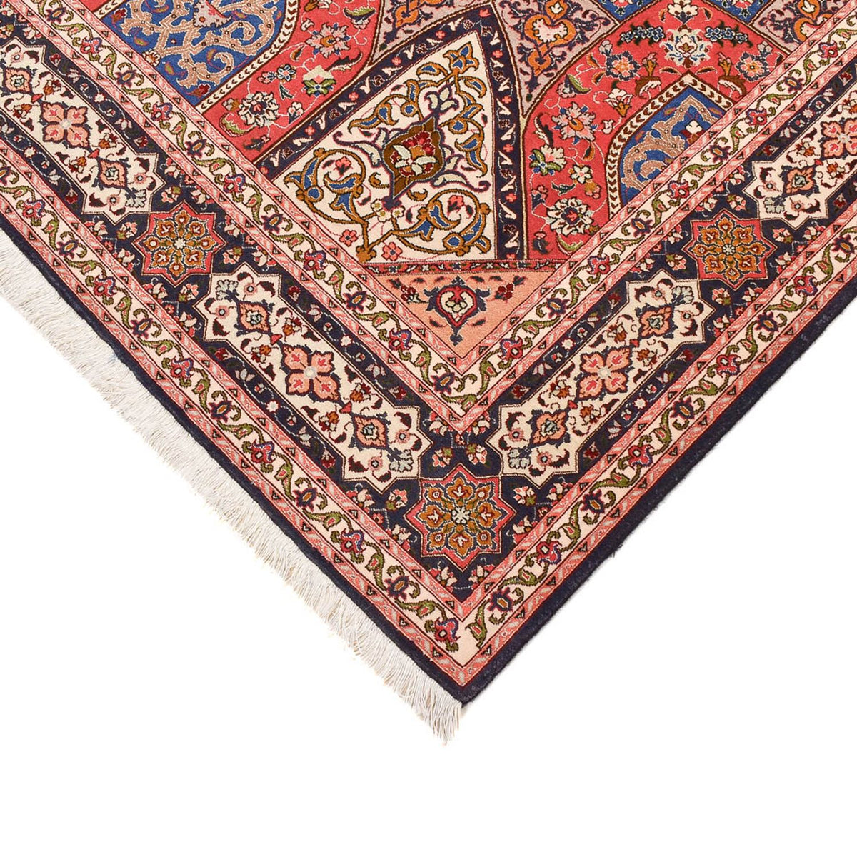 Alfombra Persa - Tabriz - Real - 251 x 165 cm - multicolor