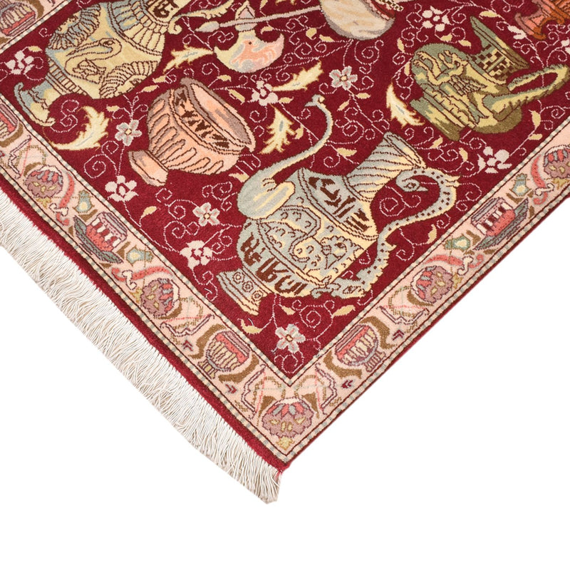 Alfombra Persa - Tabriz - Real - 92 x 64 cm - multicolor
