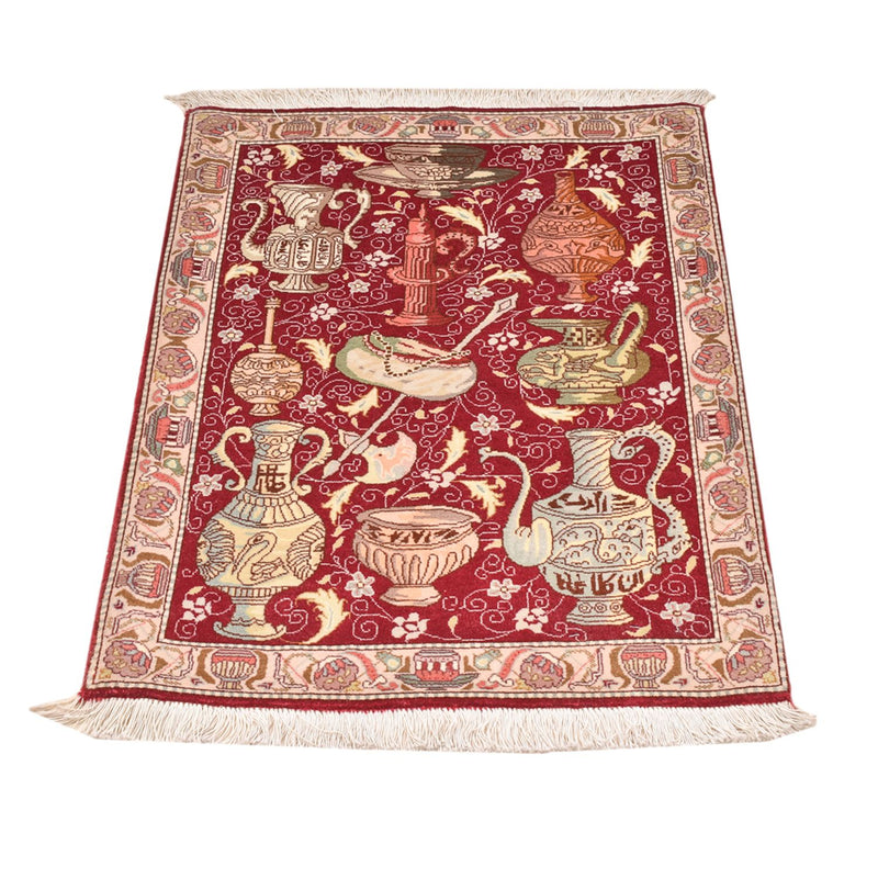 Alfombra Persa - Tabriz - Real - 92 x 64 cm - multicolor