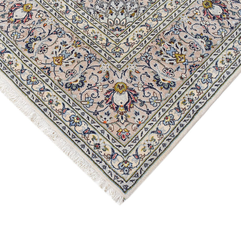 Alfombra persa - Keshan - Real - 350 x 250 cm - gris