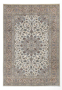 Alfombra persa - Keshan - Real - 360 x 250 cm - gris