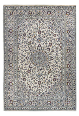 Alfombra persa - Keshan - Real - 354 x 245 cm - gris